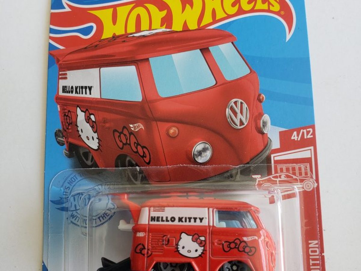 HOT WHEELS SANRIO HELLO KITTY Character Car Kool Kombi Target Red