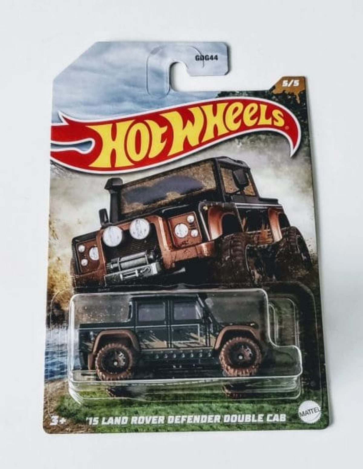 Hot Wheels 2022 Off-Road Mud Runners 5 of 5 – 2015 Toyota Land Rover  Defender Double Cab HDH11 - JTC Collectibles