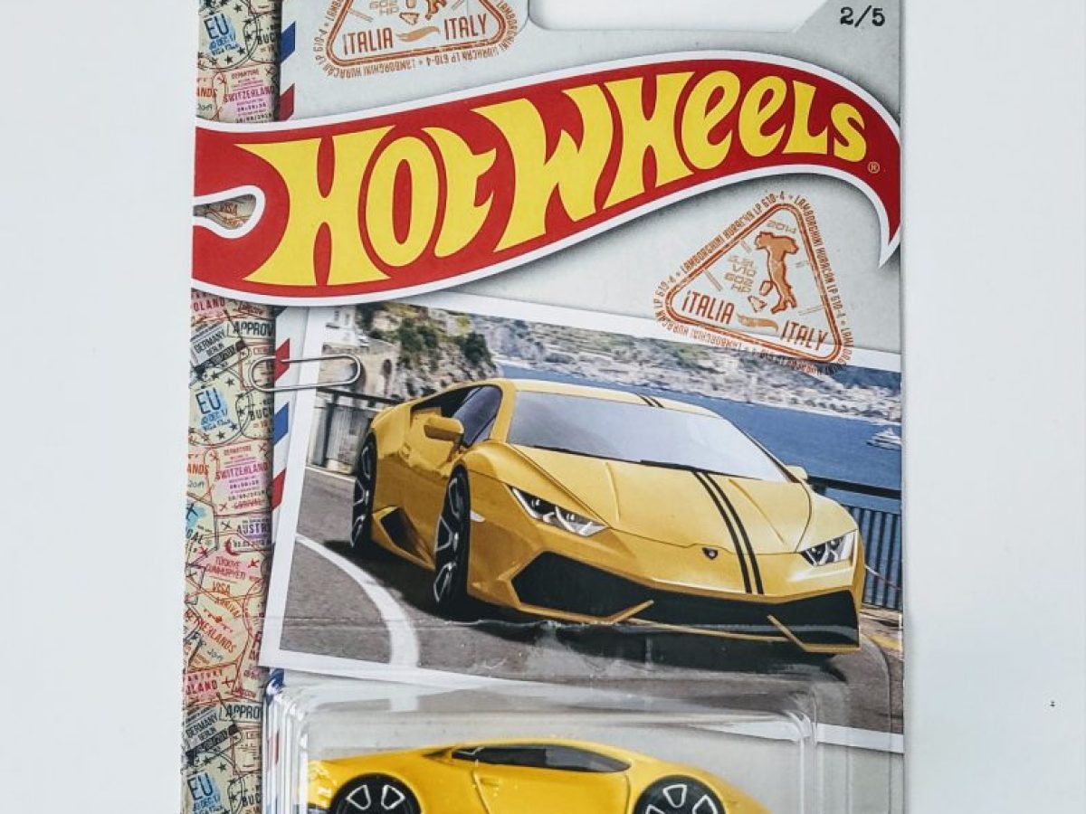 Yellow lamborghini cheap hot wheels