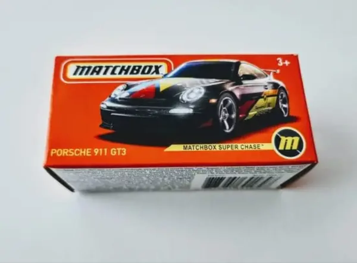 Matchbox 2022 Power Grabs MBX City Porsche 911 GT3 black super 