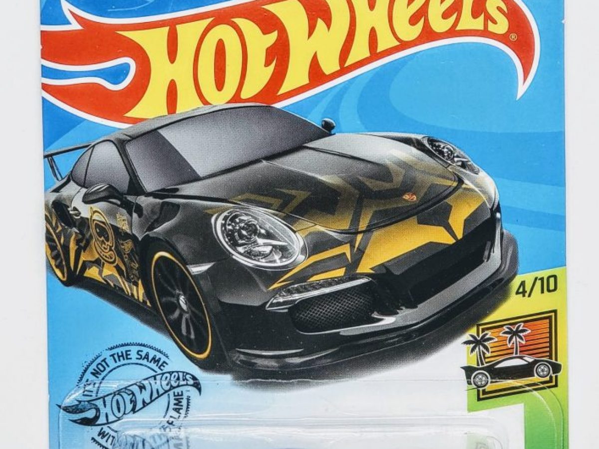 Hot Wheels Porsche 911 GT3 RS White HW Exotics Miniature