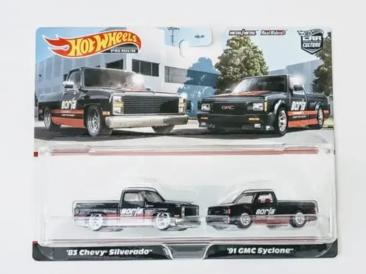 Hot Wheels 2021 Car Culture 2 Pack Borla Performance 1983 Chevy