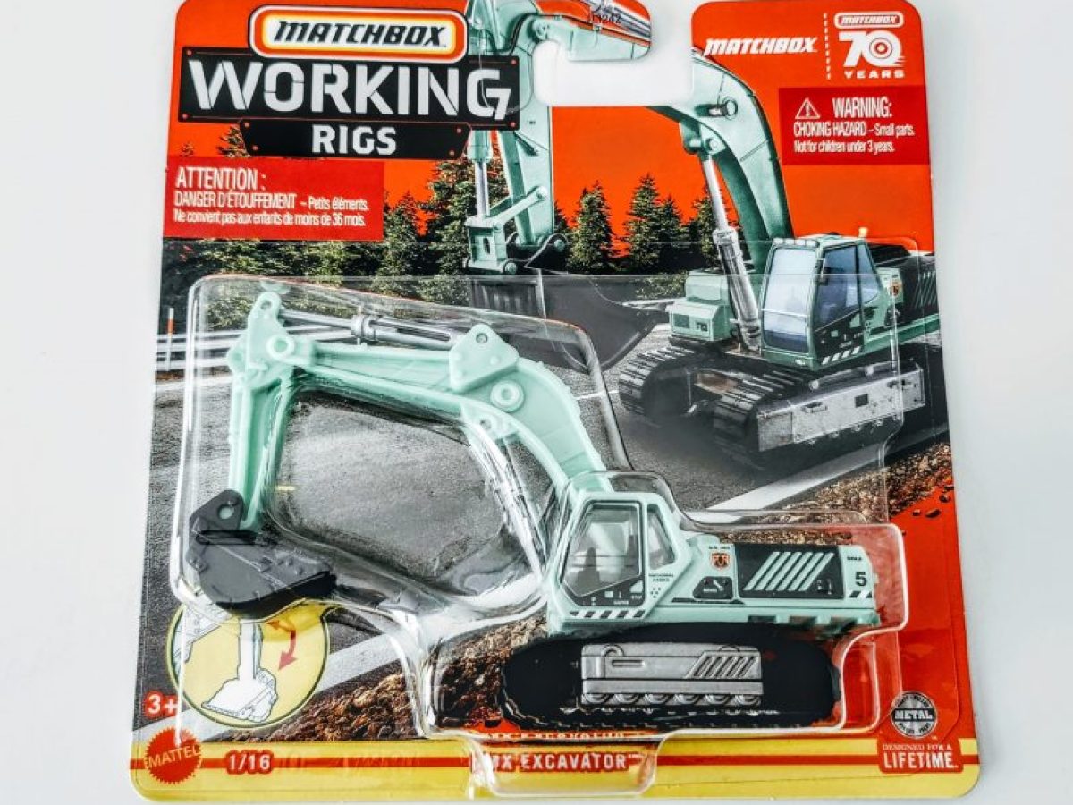 Matchbox excavator best sale