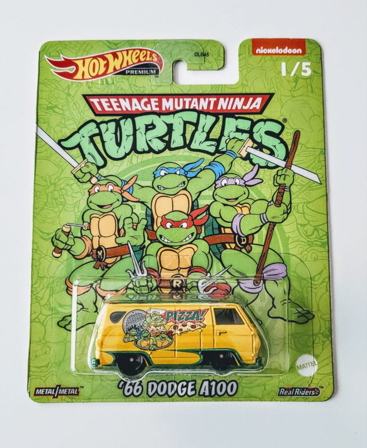 Hot Wheels 2022 Pop Culture Mix Teenage Mutant Ninja Turtles 1 of