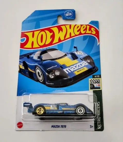 Hot Wheels 2023 Retro Racers 4 of 10 Mazda 787B blue HKH01 - JTC 