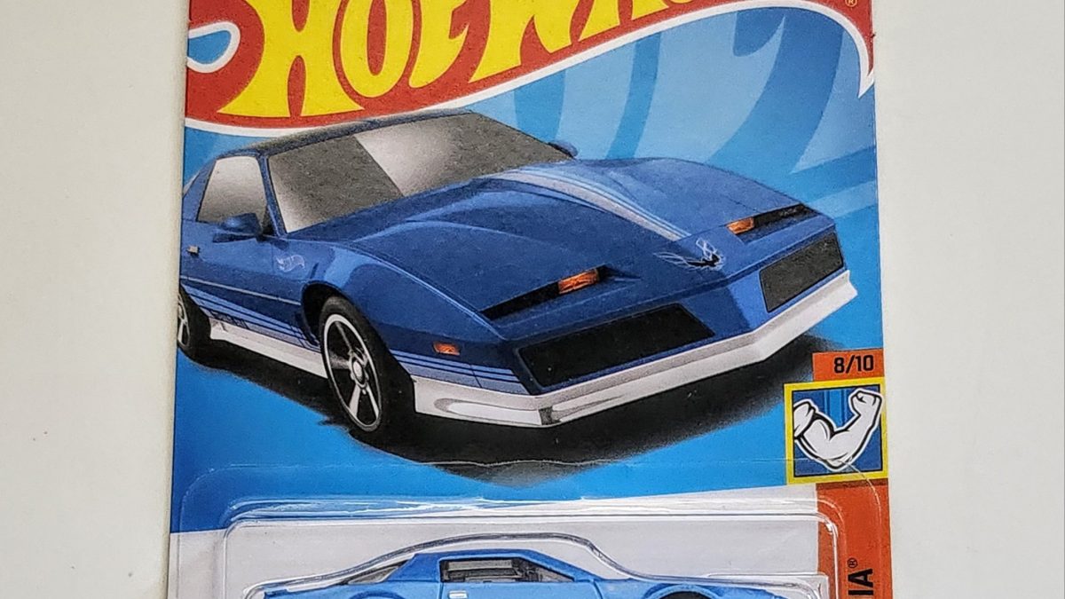 Hot wheels 2023 Muscle Mania 8 of 10 - 1984 Pontiac Firebird blue