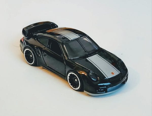 Hot wheels 2023 Multi-pack exclusive - 911 Porsche GT2 black w/gray stripe  - JTC Collectibles