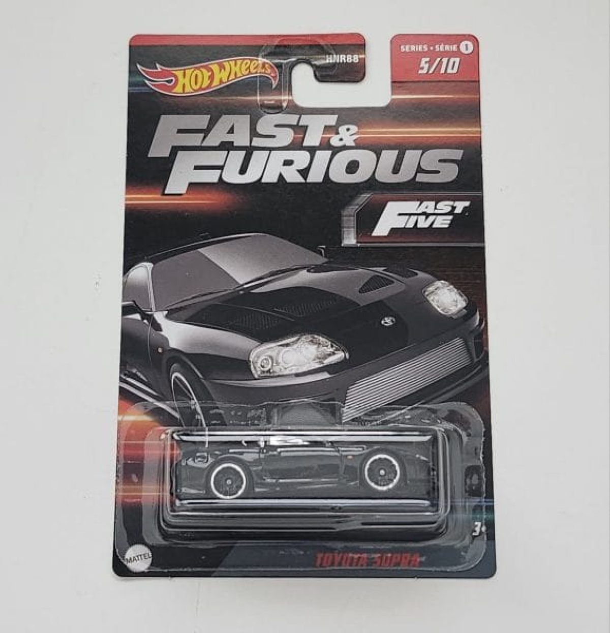 Hot Wheels 2023 Fast & Furious series 1 – 5 of 10 Toyota Supra black HNR95  (walmart exclusive) - JTC Collectibles