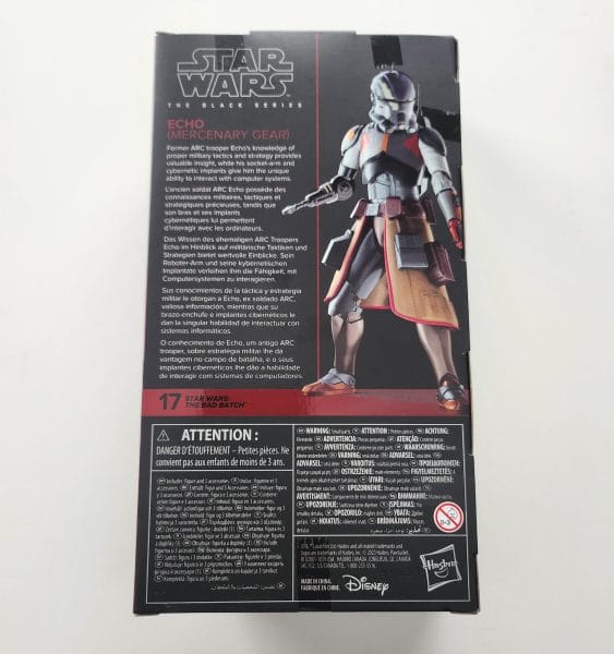 Star Wars The Black Series Echo (Mercenary Gear) - Presale