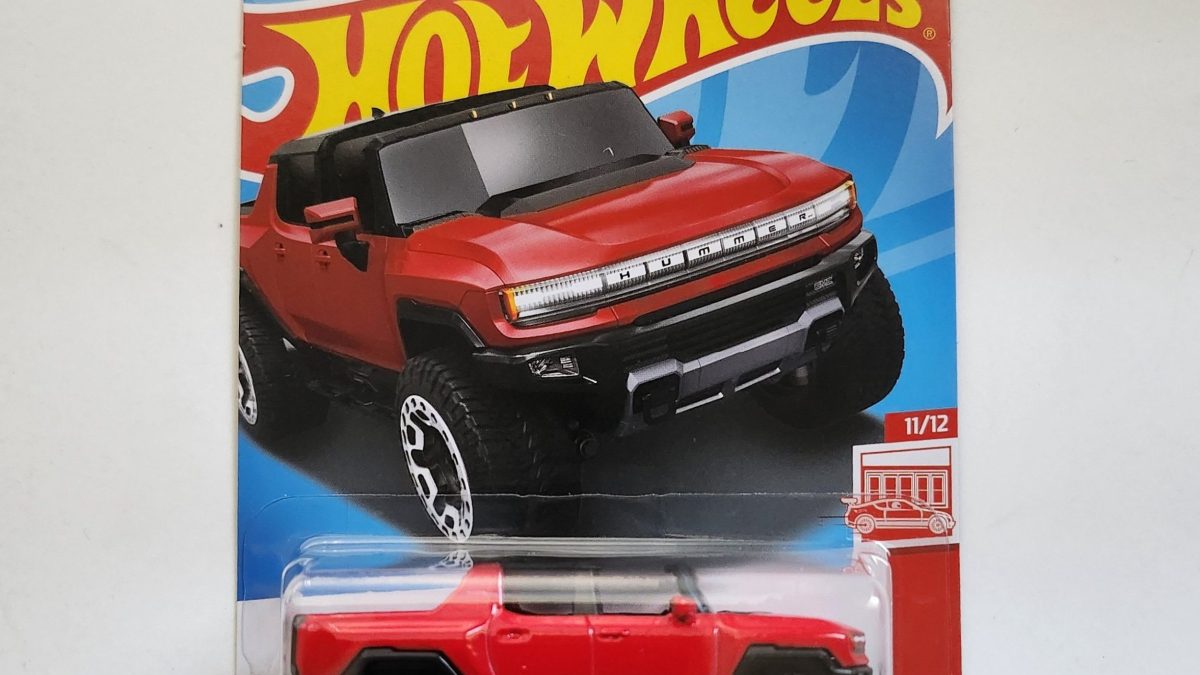 Hot Wheels 2023 Target Red Edition 11 of 12 GMC Hummer EV red