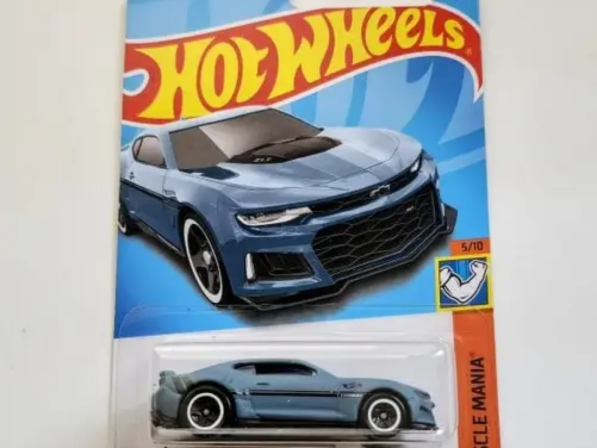 Hot wheels 2023 Muscle Mania 5 if 10 – 2017 Camaro ZL1 blue kroger  exclusive HKL50 - JTC Collectibles