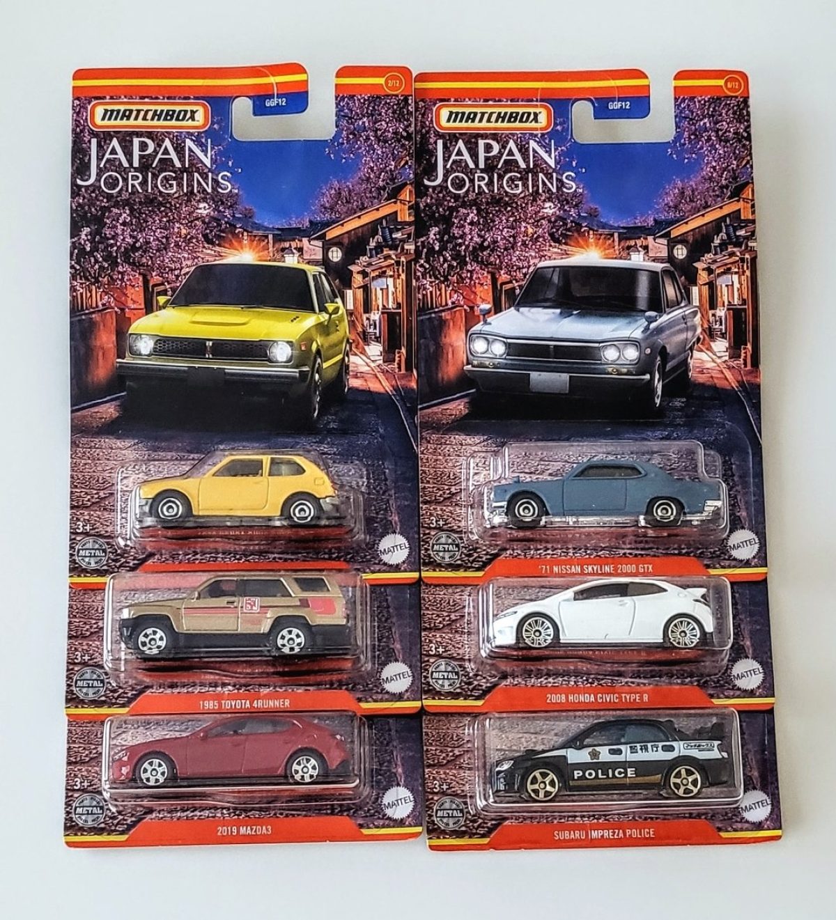 Matchbox 2022 Japan Origins Mix 1 Complete Set - JTC Collectibles