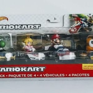 Hot Wheels Mario Kart Mario with P-Wing Racer, GJH62