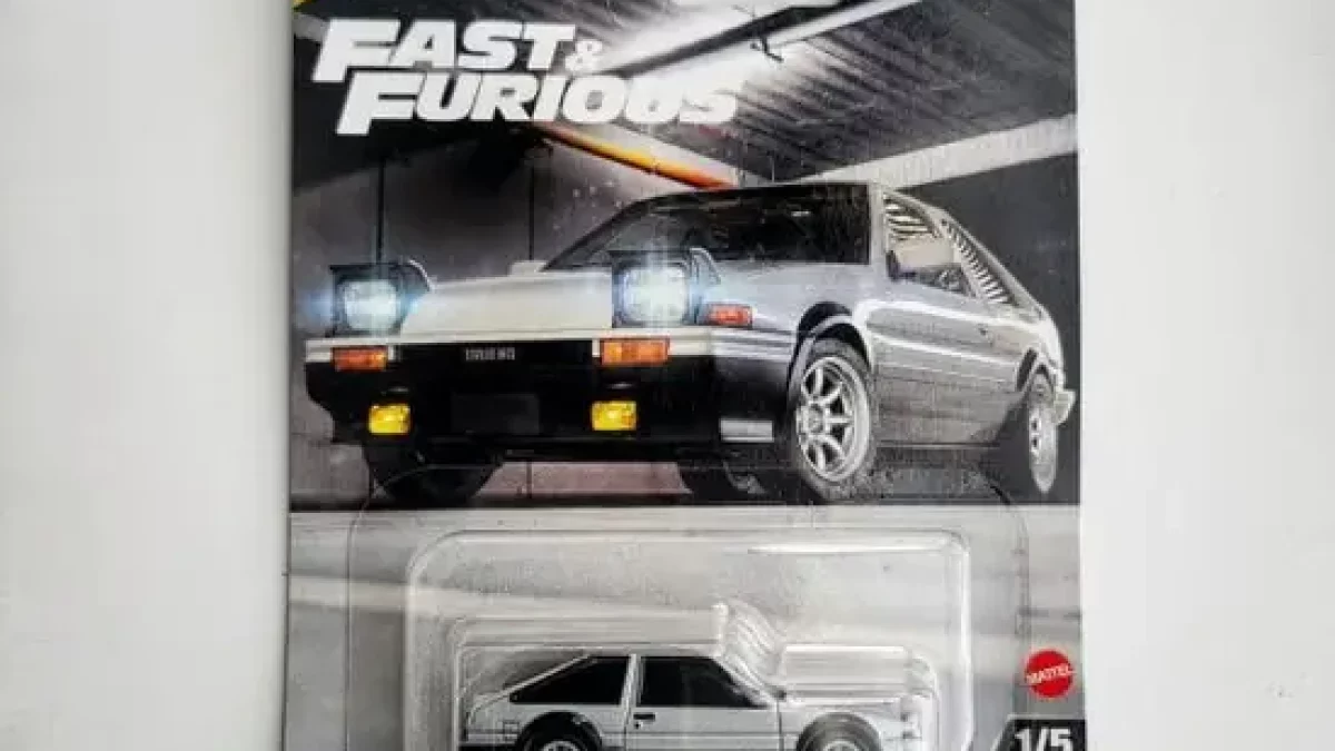 Hot wheels 2024 Fast & Furious Premium Mix E 1 of 5 Toyota AE86 