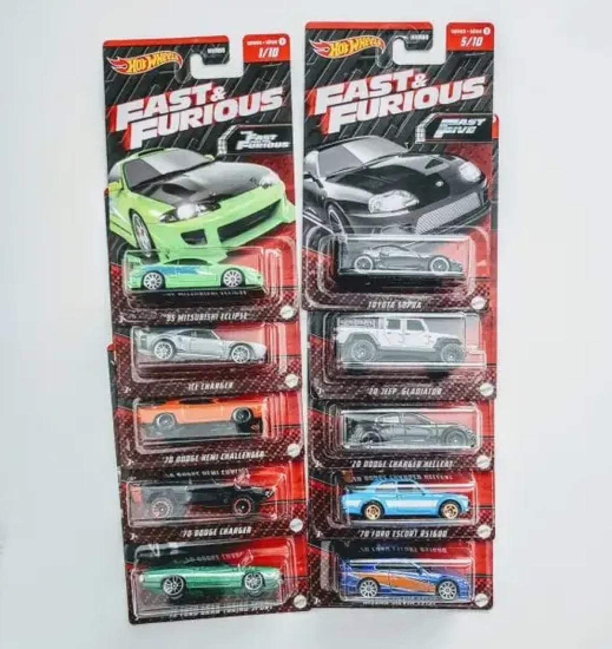 Hot wheels 2023 Fast and furious walmart mix 1 Complete set of 10 