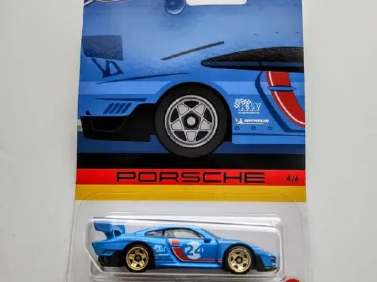 Hot wheels 2023 Porsche Series 4 of 6 Porsche 935 blue - JTC 