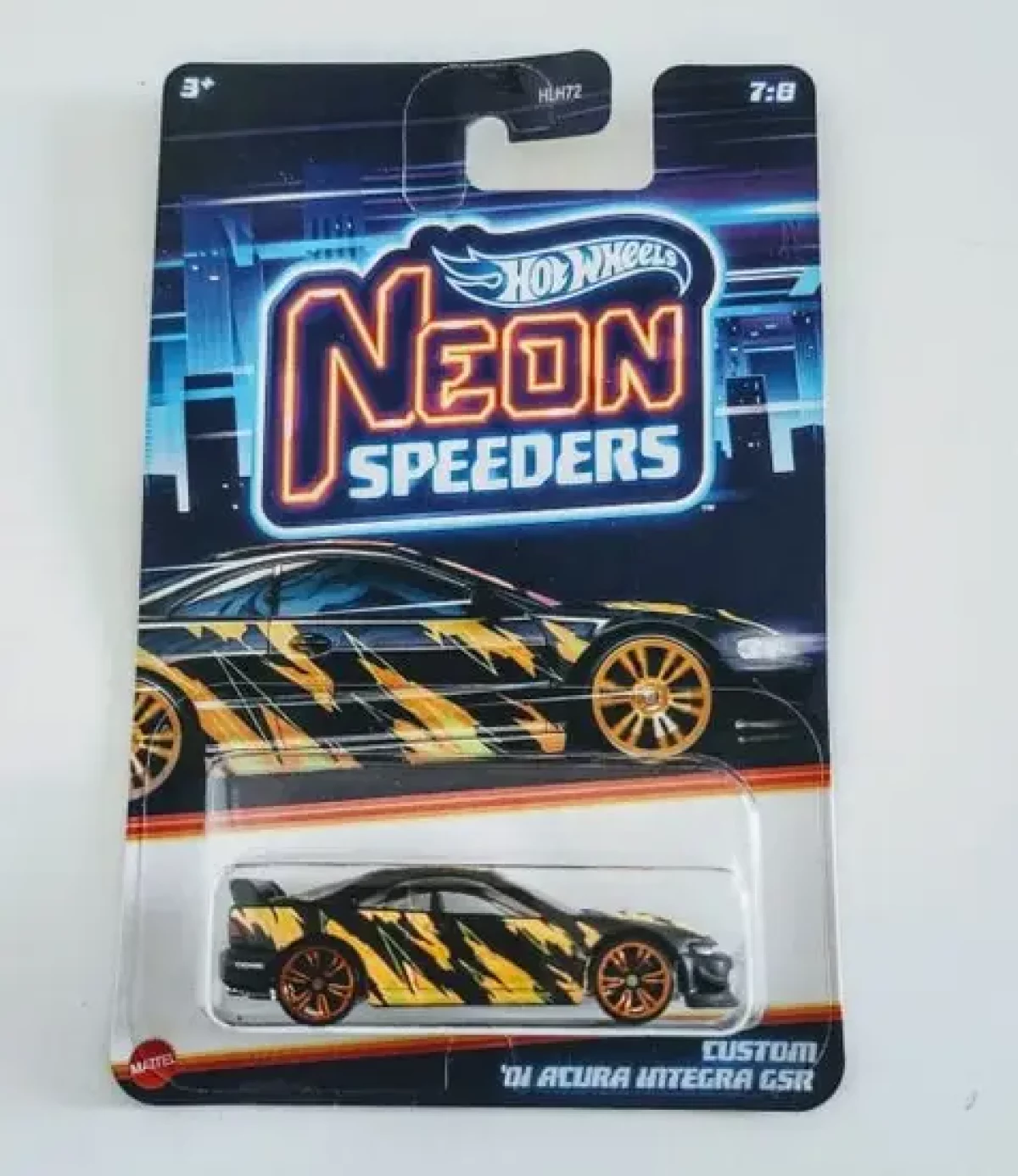 Hot wheels 2024 Neon Speeders mix 2 – 7 of 8 – Custom 2001 Acura 