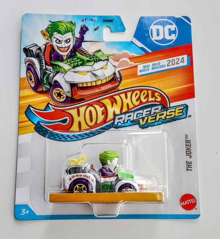 Hot Wheels 2024 Racer verse DC Comics – The Joker HRT82 - JTC Collectibles