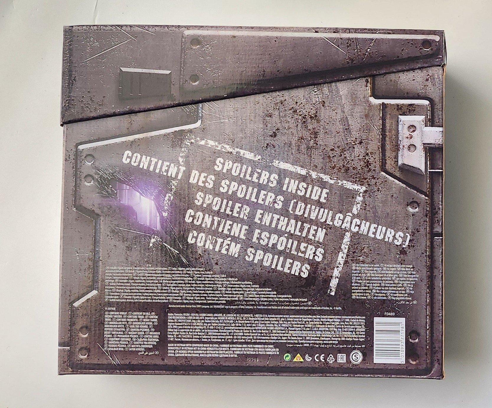 Transformers Netflix Leader class spoiler pack - Nemesis Prime F0489