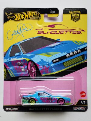 Hot Wheels Premium 2024 car culture silhouettes 4-of-5 Mazda RX-7 FC-Pandem Collete-Davis racing jbk60