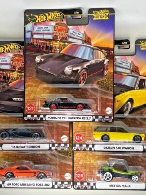 Hot wheels 2025 Boulevard 958B Complete set 121-125 GJT68-958B