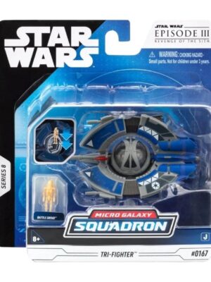 Star Wars Micro Galaxy Squadron series 8 Light armor #0167 EPISODE III Revenge of the Sith Tri-Fighter SWJ0388