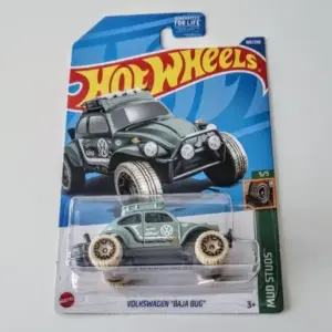 Hot Wheels 2022 Mud Studs 5 of 5 Volkswagen Baja Bug green HCX74