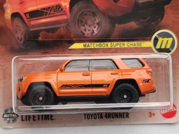 Matchbox 2025 Mix 4 Super Chase - Toyota 4Runner orange JPB68
