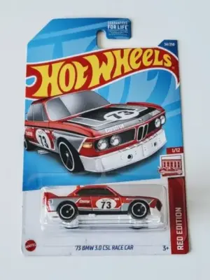 Hot Wheels 2022 Target Red Edition 1 of 12  1973 BMW CSL 3.0 Race car Red HCY58