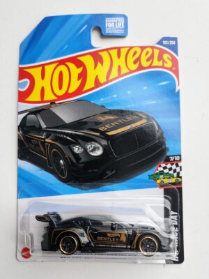 Hot wheels 2025 HW Race Day  Bentley Continental GT3 black JBB30