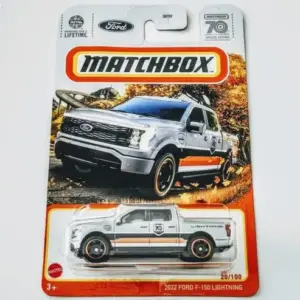 Matchbox 2023 - 20 of 100 - 70th special edition 2022 Ford F-150 Lightning HLC86 Matchbox 2023 - 20 of 100 - 70th special edition 2022 Ford F-150 Lightning HLC86