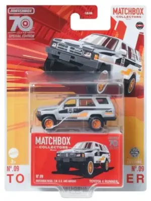 Matchbox 2023 Collector Series 70th special edition 9 of 22 Toyota 4runner grey HLJ67