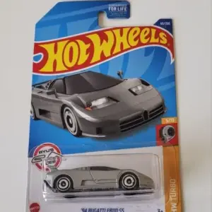 Hot Wheels 2022 HW Turbo 1994 Bugatti Eb110 SS gray
