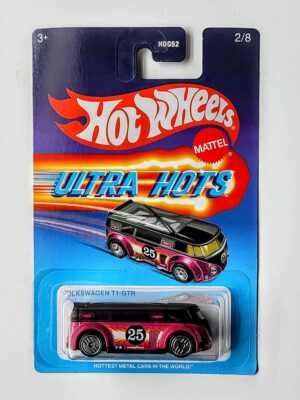Hot wheels 2025 Ultra hots mix A - 2 of 8 - Volkswagen T1-GTR purple