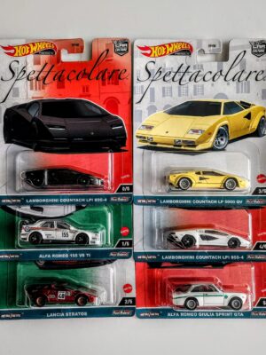 Hot wheels 2023 Car Culture Spettacolare Complete set w/chase FPY86-959B