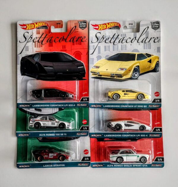 Hot wheels 2023 Car Culture Spettacolare Complete set w/chase FPY86-959B