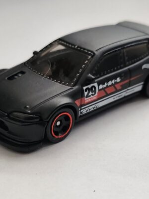 Hot wheels 2024 Multi-pack exclusive Honda Civic Custom matte black HCT11