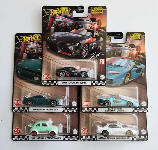 Hot wheels Premium 2024 Boulevard Mix V complete set 96-100 GJT68-956V
