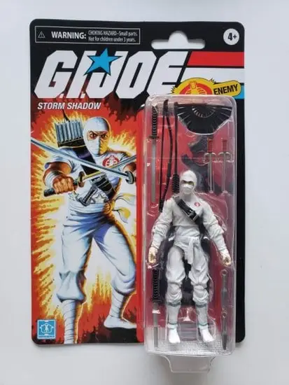 GI Joe Retro Collection 3.75 Action Figure (Walmart Exclusive) Storm Shadow