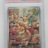 Pokemon Twilight masquerade #57 Eevee EX Special Illustration Rare graded PSA 9