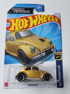 Hot wheels 2024 HW Screen Time 9 of 10 Transformers G1 Bumblebee gold