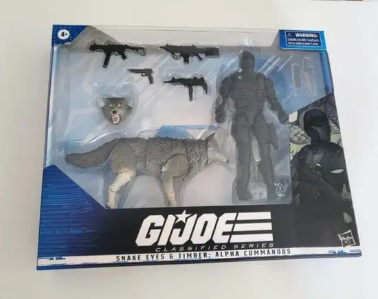 GI Joe Classified Alpha Commandos Snake Eyes Timber F0759