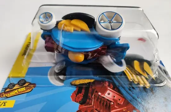 Hot wheels 2024 Fast Foodie 2 of 5 Car-De-Asada blue Treasure hunt HTF25 short card (case L)