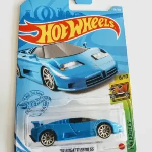 Hot Wheels 2021 HW Exotics 6 of 10 1994 Bugatti Eb110 SS Blue GRX25