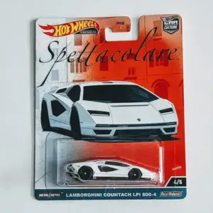 Hot wheels 2023 Car Culture Spettacolare 4 of 5 Lamborghini Coutach LPI 800-4 HCK40
