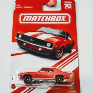 Matchbox 2023 Target Red edition1 of 6 - 1969 Chevy Camaro red