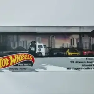 Hot Wheels Premium Collector Display Set Japanese Tuners HCR53