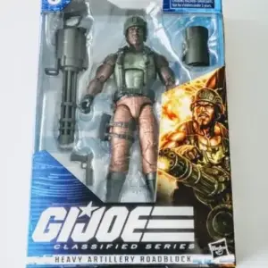 Hasbro GI Joe Classified Roadblock Heavy Artillery (Amazon Exclusive) F28465