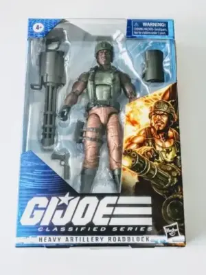 Hasbro GI Joe Classified Roadblock Heavy Artillery (Amazon Exclusive) F28465