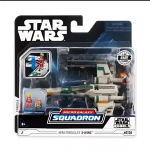 Star Wars Micro Galaxy Squadron Starfighter class Series 6 #126 Hera Syndulla X-Wing Rare chase SWJ0338 (limited to 15k pcs)